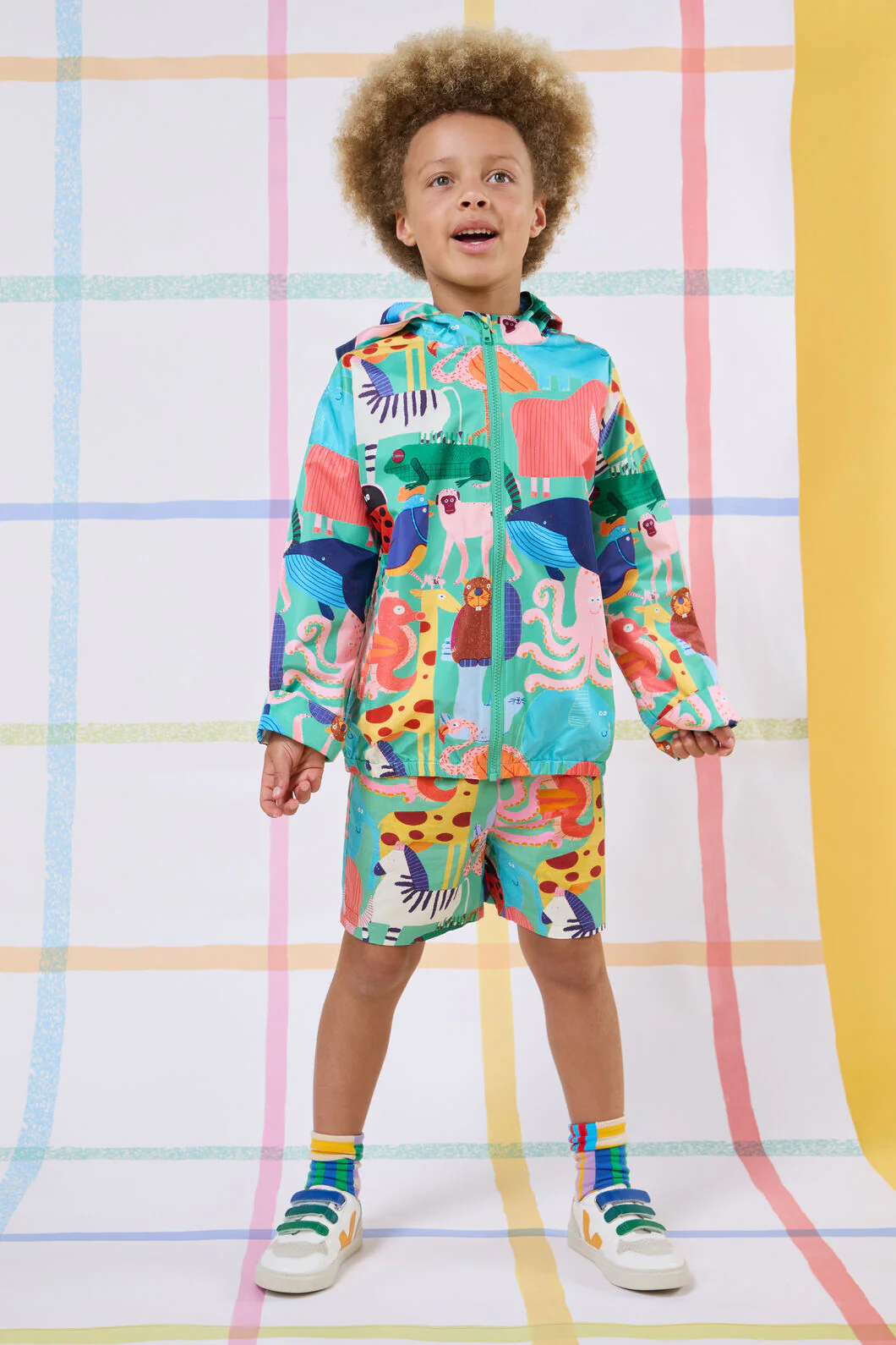 Zoo Tropics Kids Raincoat
