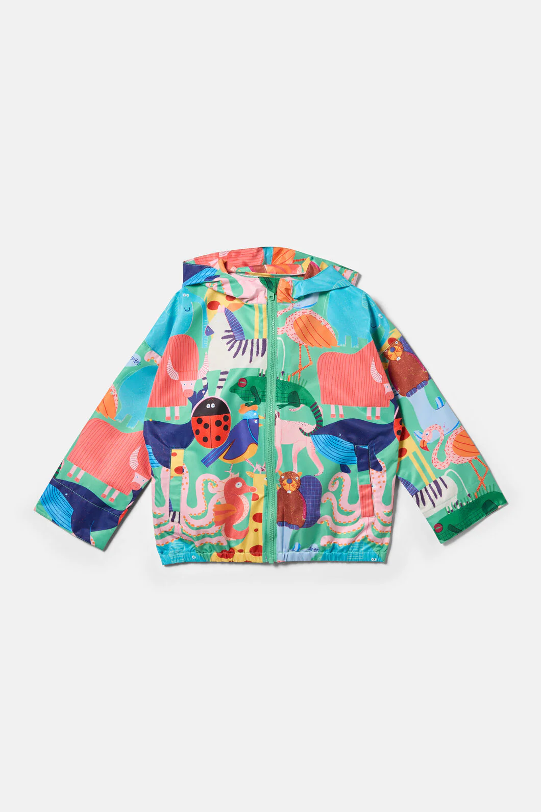 Zoo Tropics Kids Raincoat - Image 2